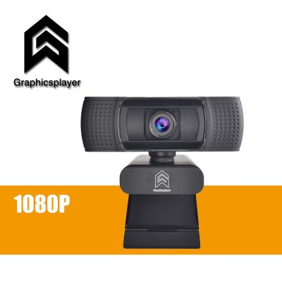 ✿∈☈ Webcam 1080P HDWeb Camera with Built-in HD Microphone USB Plug n Play Web Cam Widescreen Video