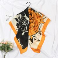 YUNBOBO Fashion Scarf 90x90cm Square Scarf Printed Scarf women Lady Shawl