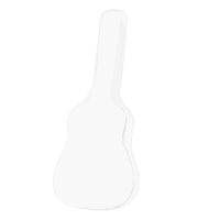 1 Piece Guitar Dust Cover Transparent Translucent PVC Acoustic Electric Guitar Cover Protective Storage Bag