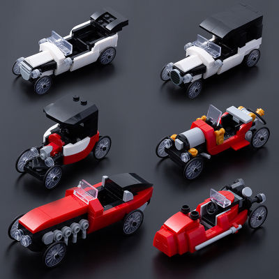 ใหม่ Vintage Speed Champions Racer Bubble Cars City Moc Great Vehicle Building Blocks ของเล่นเด็ก Sport เทคนิคคลาสสิก Creative Brick