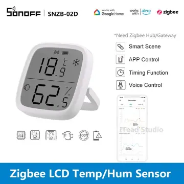 SONOFF SNZB-02D LCD Zigbee Smart Temperature Humidity Sensor