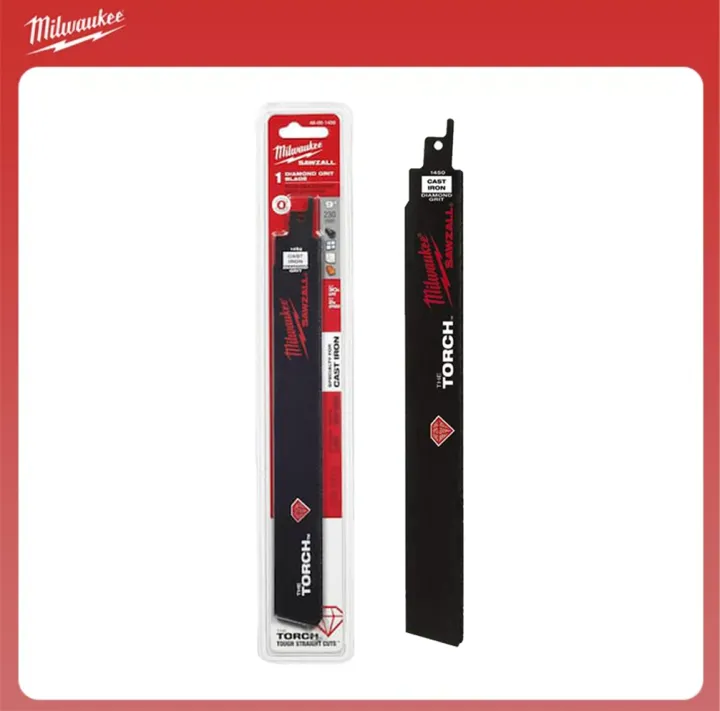 Milwaukee HeavyDuty 9" (230mm) Diamond Grit Blade Sawzall (Made in UK