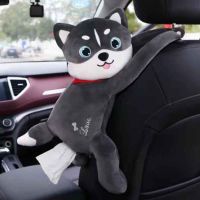 Tissue Boxes Creative Tissue Box Soft Cartoon Paper Napkin Case Cute Animals Car Paper Boxes Lovely Napkin Holder For Car Seat