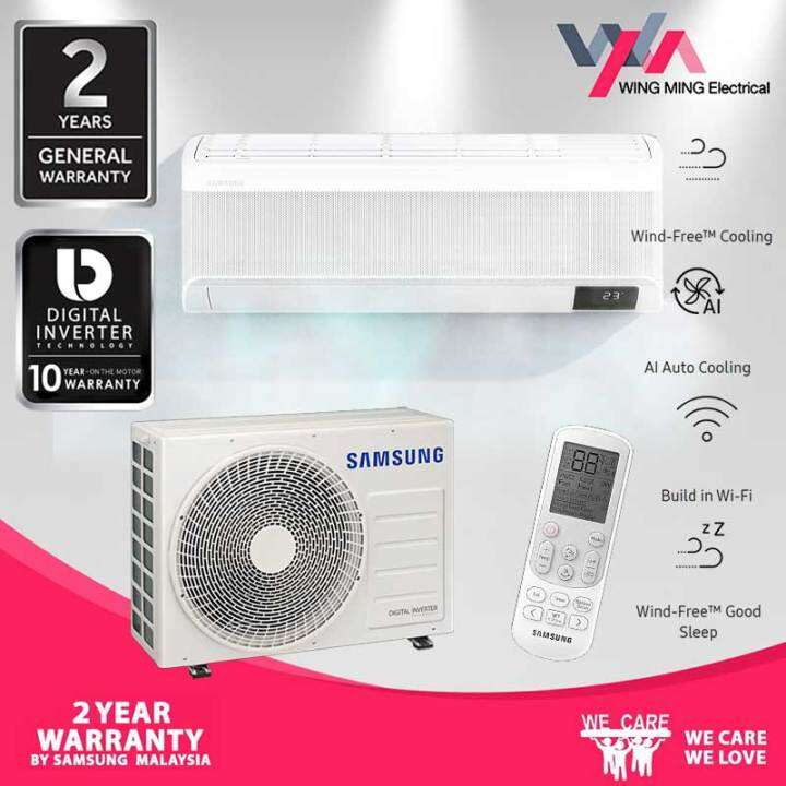 [Installation Only in Klang Valley Area] Samsung 1.0HP WindFree