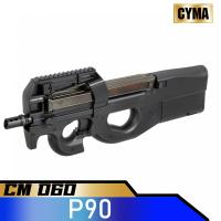 FN Herstal Licensed P90 CYMA CM060 แรง 390 FPS มี Battery,ชุดชาร์จ พร้อมเล่น