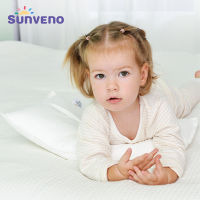 Sunveno Toddler Pillow with Pillowcase Evolon Anti-Dust Mite Pillow Soft Washable Baby Pillows for Sleeping for 1-6 years