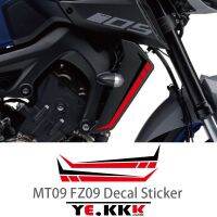 [YOMI Automotive Products] สำหรับ YAMAHA MT09 MT09SP MT 09 FZ 09 FZ09หม้อน้ำ Rad Guard Decal สติกเกอร์มีหลายสีให้เลือก