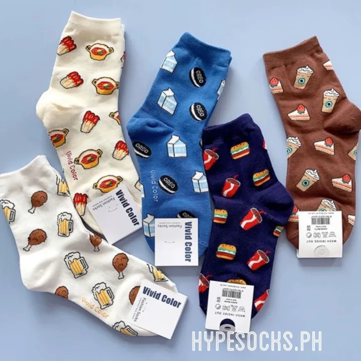 Hype Socks Food Iconic Socks Lazada PH