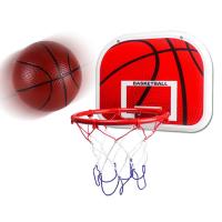 Removable Basketball Hoop Toy Adjustable Height Hanging Mini Basketball Netball Door Wall Mounted Basket Game Toy For Children