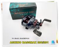 ASHINO BASSMAX อาชิโน่ รอกตกปลา รอกหยดน้ำ 200/201 ## 5+1 BALL BEARING ##