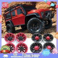 ชิ้นส่วนรถ RC จำลองลูกปัดขอบล้ออัลลอย1.9in 4ชิ้น/เซ็ตสำหรับ4WD D90 1:10 TRX4 SCX10