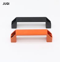 120mm Medium distance black orange aluminum alloy thick handle toolbox handle cabinet door handle industrial equipment handle