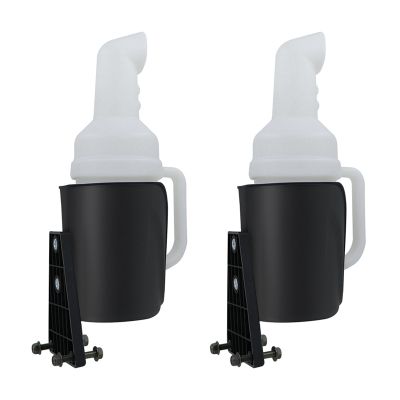 Golf Cart Sand Bottle for EZGO Club Car Yamaha Divot Filler Sand Bottle Accessories with Handle Holder for Golf Carts