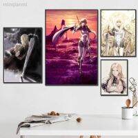 ☏☀Claymore Teresa 24X36ของตกแต่งโปสเตอร์สีน้ำมันตกแต่งห้องบาร์คาเฟ่วาดภาพศิลปะบนผนังพิมพ์ของขวัญ