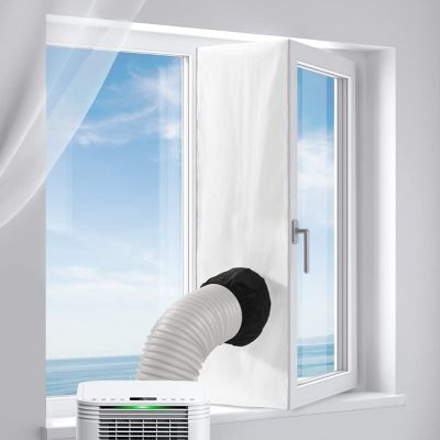 Portable AC Window Seal, Universal Window Seal for Portable Air Conditioner, Window Vent Kit with Shrink Rope