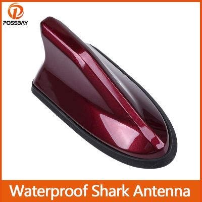 “：{}” Waterproof Signal Car FM/AM Radio Aerials Shark Fin Antenna For BMW/Toyota/Renault/Nissan Qashqai/Alfa Romeo/Hyundai Tiburon