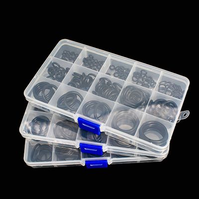 Boxed nitrile silicone rubber Assortment O-ring NBR repair kit faucet sealing valve waterproof machine oil-resistant gasket