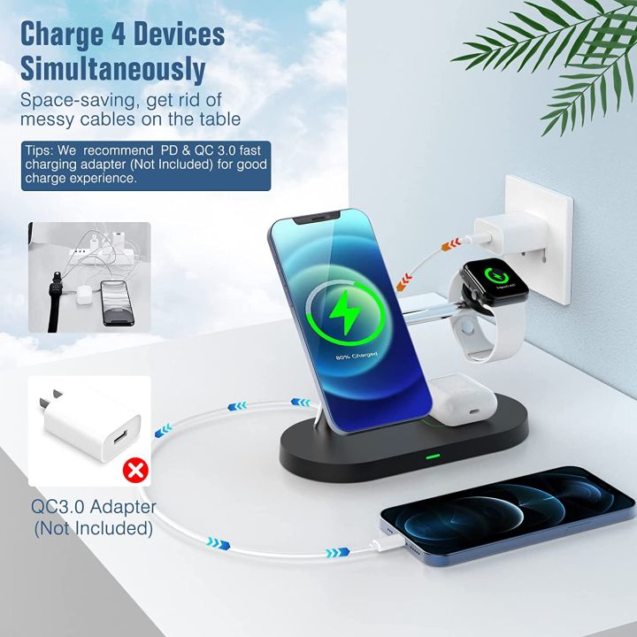 magnetic-wireless-charger-5-in-1-charger-station-fast-charging-dock-stand-with-led-night-light-compatible-for-magsafe-13
