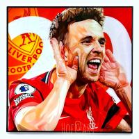 รูปภาพ Diogo Jota ดิโอโก้ โชต้า Liverpool ลิเวอร์พูล​ หง​ส์แดง​ รูปภาพ​ติด​ผนัง​ pop art พร้อมกรอบและที่แขวน ฟุตบอล​ กรอบรูป ของขวัญ