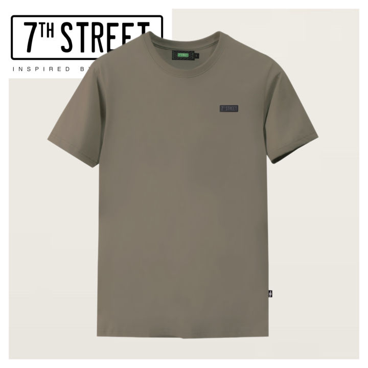 7th-street-เสื้อยืด-โลโก้ยาง-รุ่น-rlg029