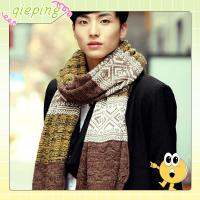 QIEPING Fashion Accessories Gifts Cashmere Warm Mens Scarves Autumn Winter