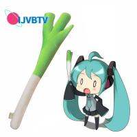 IJVBTV ต้นไม้ผ้าพลัฌ ตุ๊กตาหัวหอมสีเขียว VOCALOID ภาพฮัตสึเนะมิกุ ตุ๊กตาสิงโตยัดไส้ คาวาอิ 42ซม. ค่ะ ชุดคอสเพลย์ Miku แบบตื้น อุปกรณ์เต้นรำประกอบฉาก