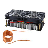 2500W 50A DC 12-48V Induction Heating Board ZVS Power Supply Module High Frequency Low Voltage Flyback Driver Heater Tesla Coil for Heat Treatment Metal Melting