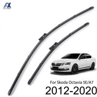 ใบมีดที่ปัดน้ำฝนกระจกหน้ารถของเล่นเด็กบาจาสำหรับรถ Skoda Octavia A7 5E 2013 2014 2015 2016 2017 2018 2019 2020