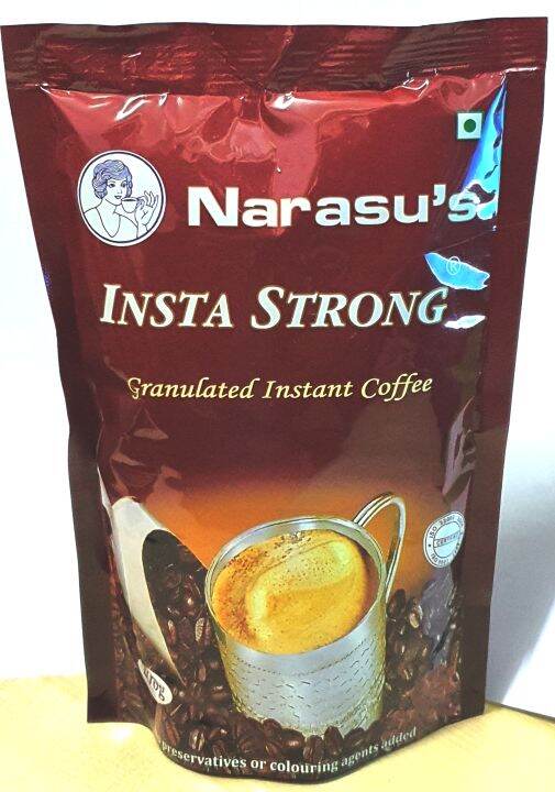 Narasu's INSTA STRONG Granulated Instant Coffee 200gm Lazada