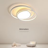 [COD] bedroom ceiling simple round warm room creative modern minimalist ultra-thin study