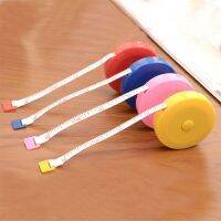 【CW】Durable 1.5 Meters Portable Creative Candy Color Mini Retractable เทปวัดขนาดเล็กเทปวัดคุณภาพสูง