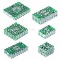 【cw】 30 Pcs PCB Board SMD To DIP Converter FQFP32-100 QFN48 SOP8 16 28 Integrated Circuits Dropship ！