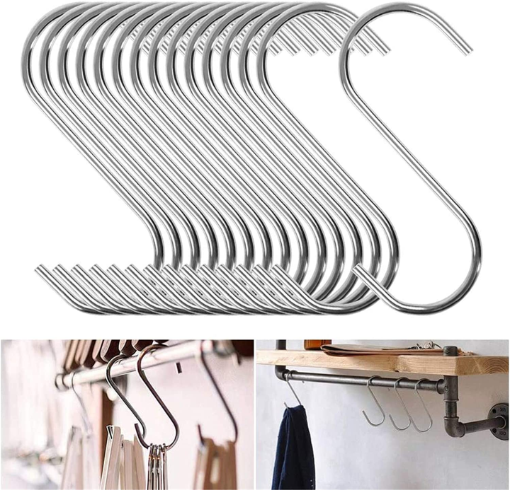 Stainless Steel SHooks SShaped Hook Hangers Multiple Uses Lazada PH
