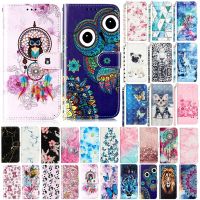 P20 Pro Case for Capa Huawei P20Pro Case Painted Owl Cover on Huawei P20 P20 Lite P 20 Leather Luxury Magnetic Stand Wallet Case Phone Cases