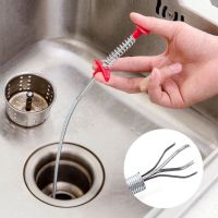 ✐☞✻ Spring Pipe Dredging Tool Dredge Unblocker Drain Clog Tool Clog Remover Cleaning Tools for Kitchen Sink Sewer Cleaning Hook Wate