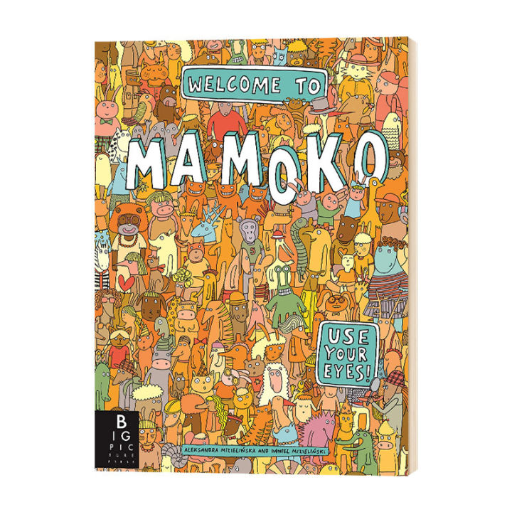 welcome-to-mamoko-town-english-original-welcome-to-mamoko-hardcover-childrens-life-encyclopedia-english-original-english-book