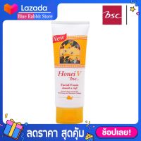 [100ml.]  HONEI V  FACIAL FOAM ฮันนี่ วี บีเอสซี เฟเชียลโฟม โฟม โฟมน้ำผึ้ง สูตรยอดนิยม ผิวหน้าสะอาดเรียบเนียน นุ่มชุ่มชื่น honei v bsc โฟมบีเอสซี