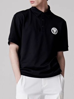 UTAA Golf mens summer breathable trendy short-sleeved T-shirt lapel black and white couple outfit PEARLY GATES PXGˉ Mizuno TaylorMadeˉ J.LINDEBERG Honma✖✲