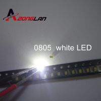 【Online】 100Pcs 2015 Time-Limited Limited Sur Mount จัดส่งฟรี0805สีขาว Smd Led Super Bright โคมไฟไฟ-ไดโอดเปล่งแสง