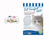 Cat comfort พรีเมี่ยม ทรายแมว ECO ไม่มีกลิ่น 5 L