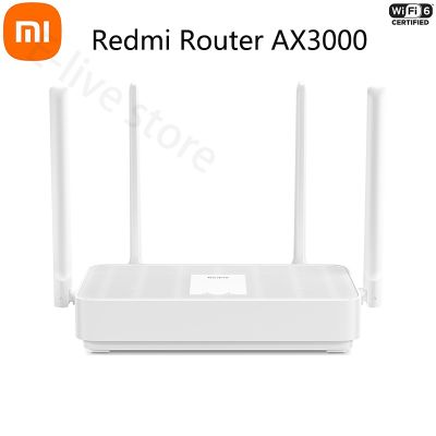 Xiaomi Redmi AX3000 WIFI6 Router 2976Mbps Mesh Dual Bands 2.4G/5.0G OFDMA Efficient Transmission