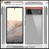 AIMEE ทุกเพศ ซิลิโคน วัสดุ TPU สำหรับ Google Pixel 6 Pro XL ป้องกันรอยขีดข่วน ฝาครอบโทรศัพท์ เคสฝาครอบป้องกันรอยขีดข่วน