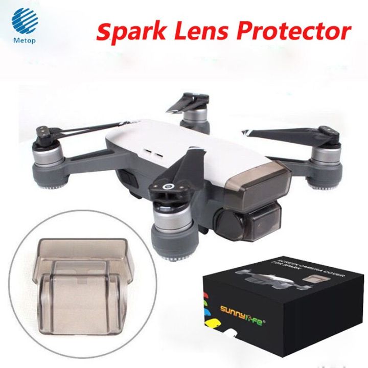 ราคาดีที่สุด-ฝาปิดเลนส์ฝาปิดสำหรับ-dji-spark-gimbal-กล้อง-ระบบเซ็นเซอร์3d-หน้าป้องกันหน้าจออุปกรณ์โดรนกันฝุ่น