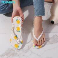 Fruit spring shoes new ins SuFeng person cool summer slippers female character