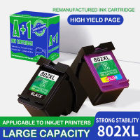 1สำหรับ HP 802 802XL Premium Remanufactured Color Inkjet Ink Cartridge สำหรับเครื่องพิมพ์ HP Deskjet 1000105020002050