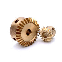 1:2 Bevel Gear 0.5M 1.523Mm Hole 90องศาเกียร์1020ฟัน1530ฟัน DIY รุ่นรถขับรถเกียร์