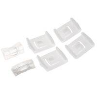 6Pcs Siut Seat Buckle Clip Runner Guide 435881203a C10สำหรับ Mk1กอล์ฟ Mk2 Mk3