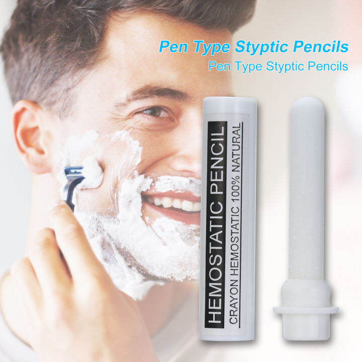 Pen Type Styptic Pencils Bloodstone Stops Cuts Bleeding Shaving Cut