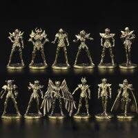 Saint Seiya โมเดลทหารทำด้วยมือทำจากทองเหลืองขนาด5ซม. 12กลุ่มดาวของเล่นชอบสะสมของขวัญ