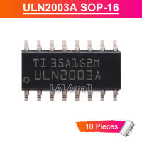 10ชิ้น ULN2003A SOP16 ULN 2003 A ULN2003ADR ชิปวงจรรวมทรานซิสเตอร์ดาร์ลิงตันแบบอาเรย์ SOP-16 SMD ของแท้ใหม่